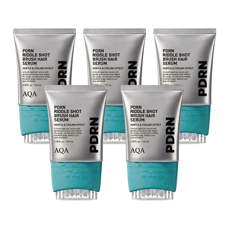 AQA® PDRN Riddle Shot Hair Brush Serum