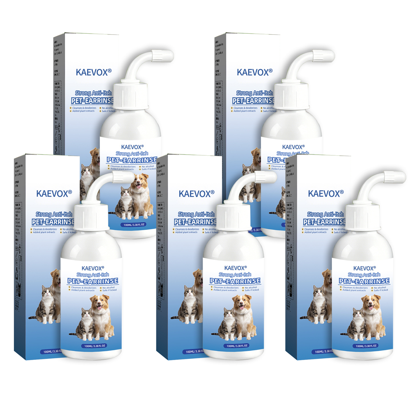 🐶KAEVOX🐱 Ear Cleaner | Relieves Itching In Dogs & Cats 👂