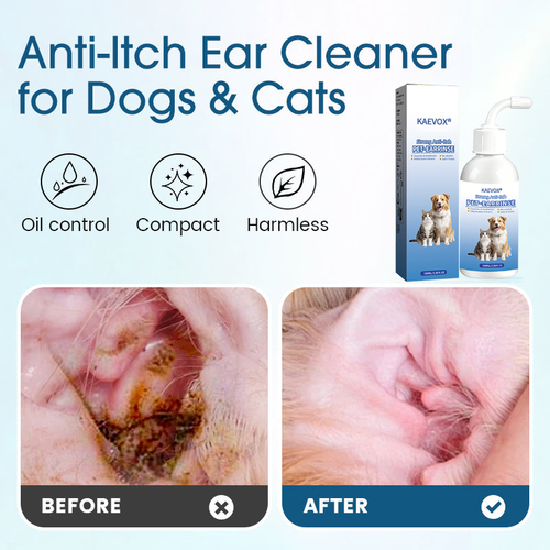 🐶KAEVOX🐱 Ear Cleaner | Relieves Itching In Dogs & Cats 👂