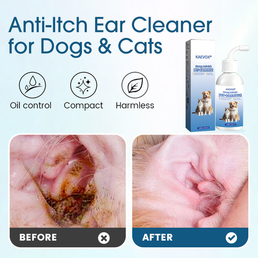 🐶KAEVOX🐱 Ear Cleaner | Relieves Itching In Dogs & Cats 👂