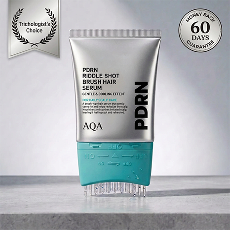 AQA®  PDRN Riddle Shot Hair Brush Serum