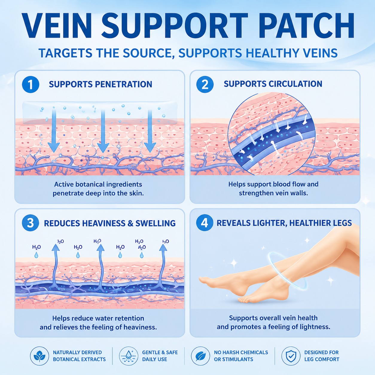Kaevox® technology illustration · blue tone